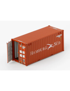PT TRAINS 20' DV CONTAINER "HAMBURG SÜD" (SUDU1619560)