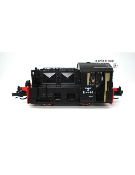 ARNOLD DRB, LOCOMOTORA DE MANIOBRAS DIÉSEL Kö 4498 CON CABINA ABIERTA, CON DECODER DCC ESCALA TT