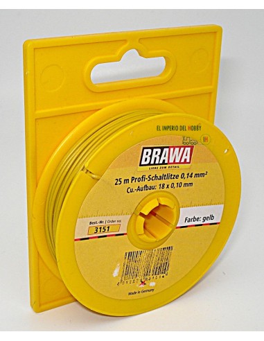 BRAWA CABLE DE CONEXIÓN DE 0,14 mm² EN BOBINA...