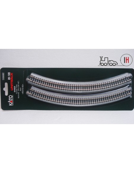 KATO 4 VÍAS CURVAS R315-45º (R12 3/8"-45º)