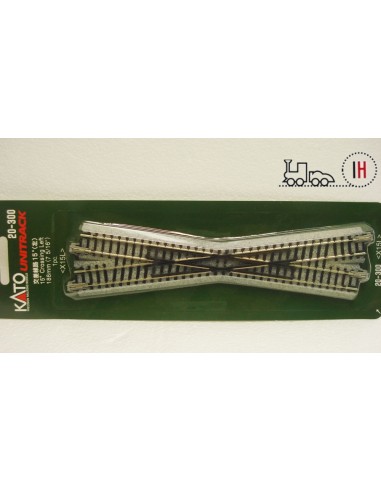 KATO KATO CROSSING 15º 186 mm LEFT