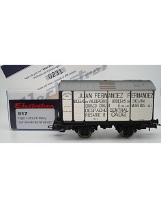 ELECTROTREN VAGÓN FUDRE PK "JUAN FERNÁNDEZ FERNÁNDEZ"