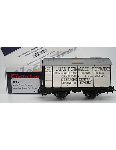 ELECTROTREN VAGÓN FUDRE PK "JUAN FERNÁNDEZ...
