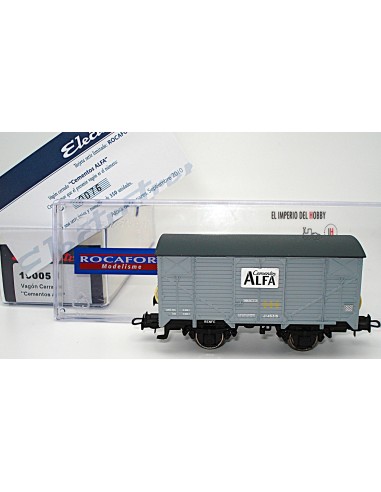 ELECTROTREN "CEMENTOS ALFA" CLOSED WAGON