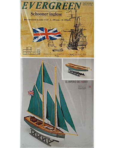 MINI MAMOLI EVERGREEN INGLESE SCHOONER