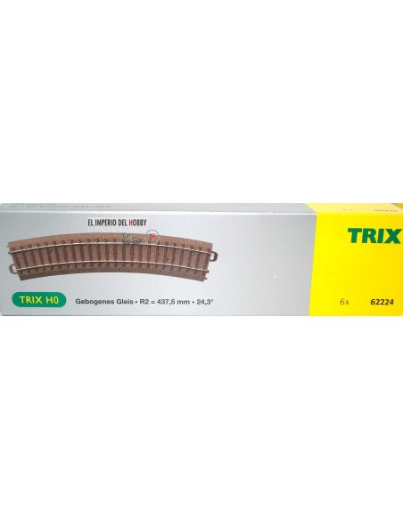 TRIX 6 Kurvengleise R2