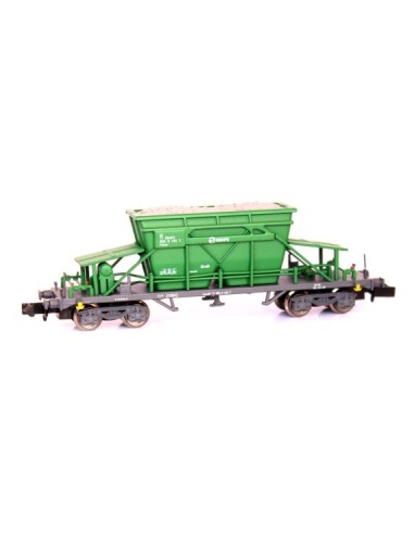 MFTRAIN RENFE, TT9 HOPPER CAR, GREEN-GREY, USED