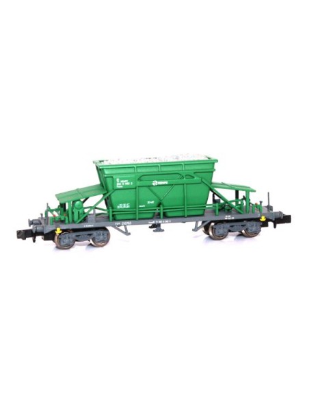 MFTRAIN RENFE, TT9 Hopper Car, Green-Gray, Used