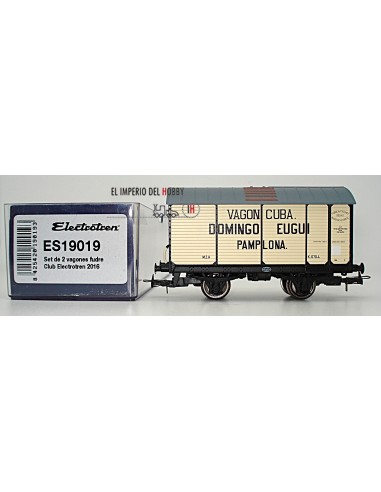 ELECTROTREN SET MIT 2 "DOMINGO EUGUI" FUDRE CARS