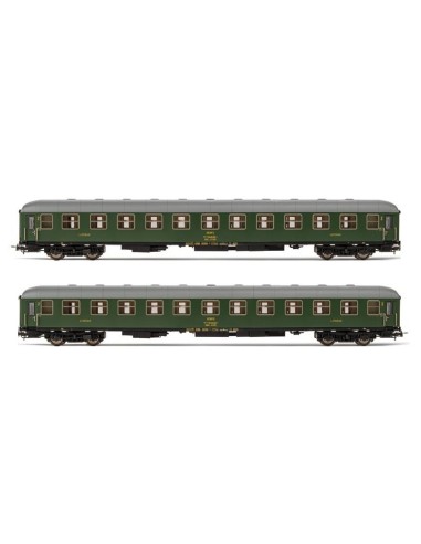 ELECTROTREN RENFE, JUEGO DE 2 COCHES LITERAS...