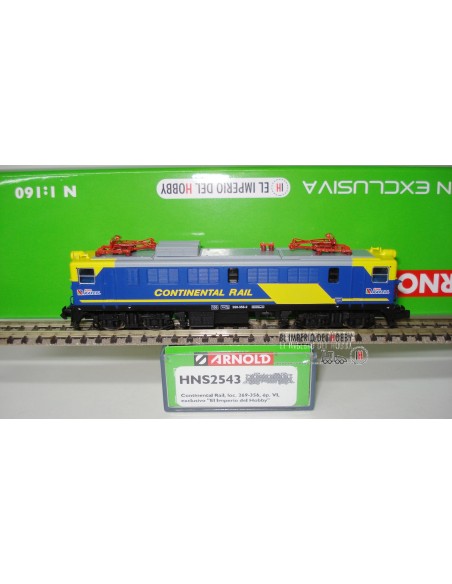 ARNOLD LOCOMOTORA 269 "CONTINENTAL RAIL", EXCLUSIVO "EL IMPERIO DEL HOBBY" DIGITAL