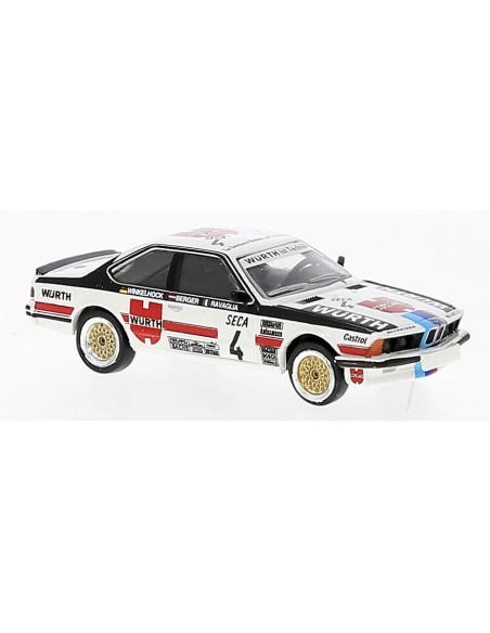 BREKINA 1984 BMW 635 CSi Nr. 4 "WURTH" WEISS/ROT/SCHWARZ