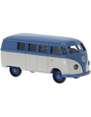 BREKINA 1950 VOLKSWAGEN T1a KOMBI AZUL/GRIS