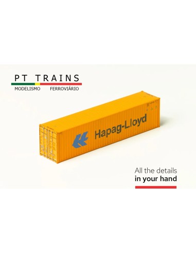 PT TRAINS CONTENEDOR 40´HC HAPAG LLOID...
