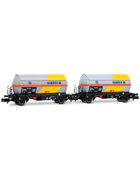 ARNOLD RENFE, SET DE 2 CISTERNAS PR DE AMONÍACO "SALTRA"