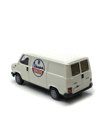 BREKINA 1982 FIAT DUCATO KASTEN "VESPA SERVICE" WHITE