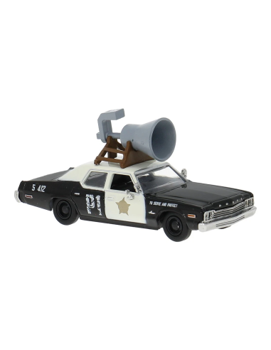 BREKINA 1974 Dodge Monaco Police "J&E" White/Black