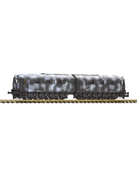 FLEISCHMANN D311.02 DIESEL LOCOMOTIVE IN GERMAN WEHRMACH CAMOUFLAGE