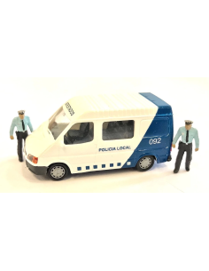 RIETZE FORD TRANSIT "POLICÍA MUNICIPAL" CON FIGURAS ANESTE