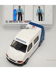 ANESTE FORD TRANSIT "POLICÍA MUNICIPAL" CON FIGURAS ANESTE