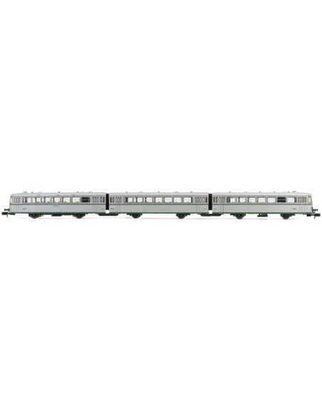 ARNOLD RENFE, AUTOMOTOR DIÉSEL 591-530 “FERROBÚS”, DE 3 COCHES, DECORACIÓN PLATA SIN MATRÍCULAS UIC
