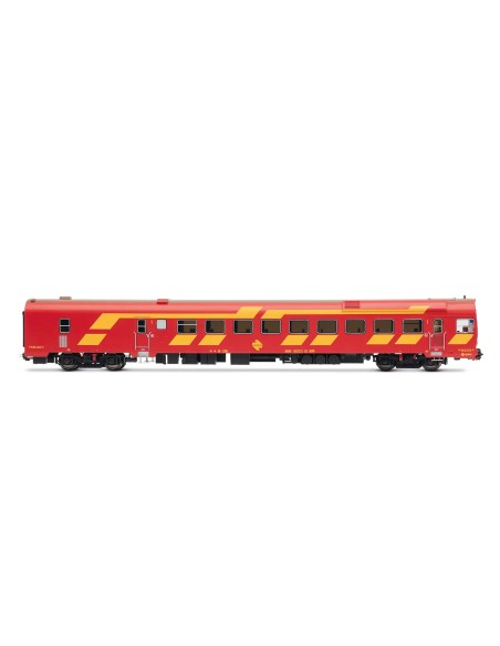 ELECTROTREN RENFE, ELEKTRISCHE EISENBAHN, BAUREIHE 444, LOKOMOTIVE 444-004, ROT/GELB