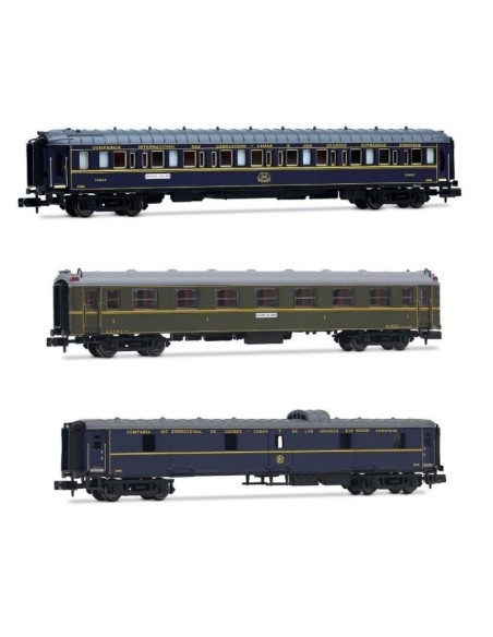ARNOLD CIWL-RENFE SET DE 3 COCHES "SUD-EXPRESO"