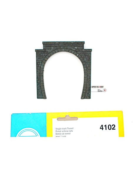 KIBRI ENTRADA O PORTAL DE TÚNEL PARA VÍA ÚNICA