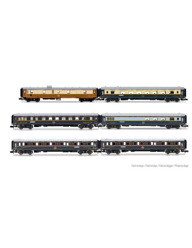 ARNOLD INTRAFLUG/CIWL, SET 6 COCHES " 50 AÑOS...