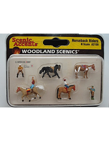WOODLAND SCENICS JINETES