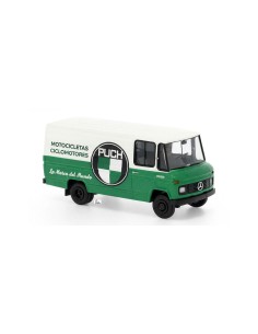 BREKINA 1967 MERCEDES L 406 D PANEl VAN "PUCH MOTORCYCLES AND MOPEDS"