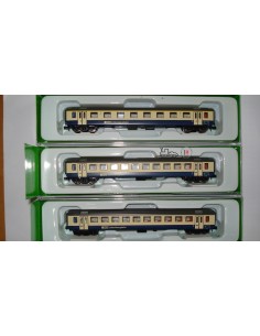 ARNOLD BLS, SET 3 COCHES PASAJEROS DE TREN EXPRESO