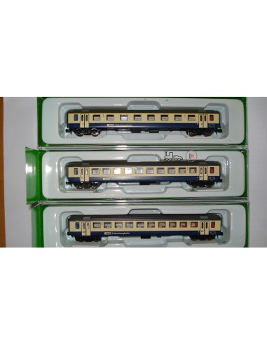 ARNOLD BLS, SET 3 COCHES PASAJEROS DE TREN EXPRESO