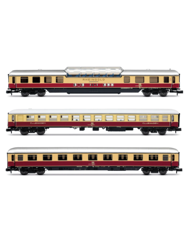 ARNOLD AKE, „RHEINGOLD“ 3-TEILIGER PERSONENZUG