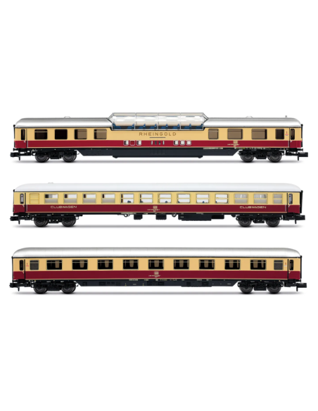 ARNOLD AKE, „RHEINGOLD“ 3-TEILIGER PERSONENZUG
