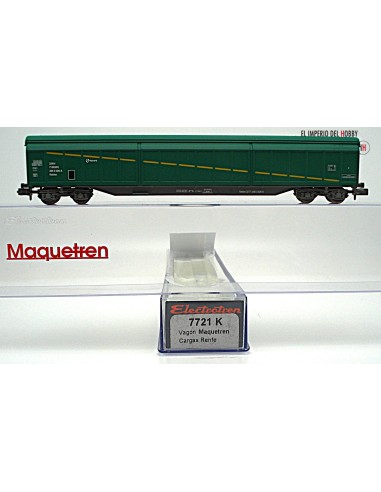 ELECTROTREN RENFE, VAGÓN "MAQUETREN" CARGAS