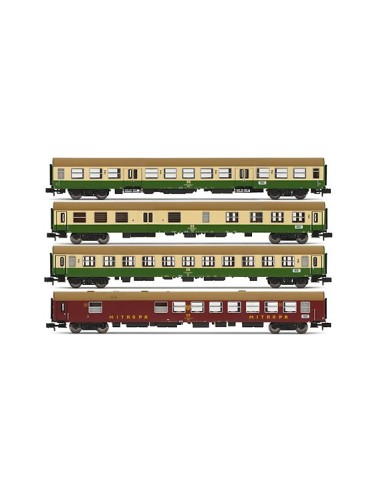 ARNOLD SET DE 4 VAGONES DE PASAJEROS TIPO "Halberstädter"
