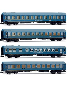 ARNOLD SET DE 4 VAGONES DE PASAJEROS "TOUREX" DE LA DR