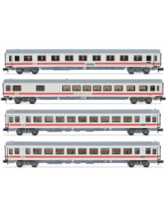 ARNOLD DB AG, SET DE 4 COCHES DE PASAJEROS INTERCITY (IC)  "WAWEL"
