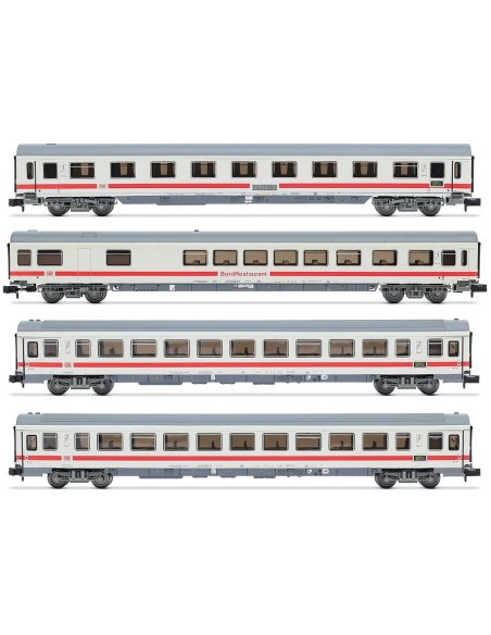 ARNOLD DB AG, SET DE 4 COCHES DE PASAJEROS INTERCITY (IC)  "WAWEL"