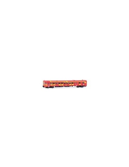 ARNOLD RENFE, AUTOMOTOR ELÉCTRICO 444-004, DECORACIÓN ROJO/AMARILLO DIGITAL CON SONIDO