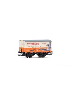 ELECTROTREN R.N., VAGÓN CERRADO DE 2 EJES, TIPO J UNIFICADO CORTO "75º aniversario de Electrotren"
