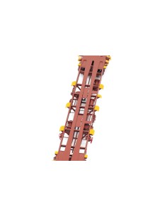 ELECTROTREN RENFE, VAGÓN PORTACONTENEDORES DE 4 EJES TIPO MMC3 "FORD" 2