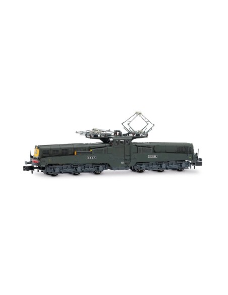 ARNOLD SNCF, LOCOMOTORA ELÉCTRICA CC 14166, DECORACIÓN VERDE/AMARILLO, VERSIÓN TARDÍA DCC SONIDO
