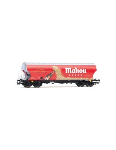 ELECTROTREN RENFE, VAGÓN TOLVA CEREALERA  DE 4 EJES "MAHOU"