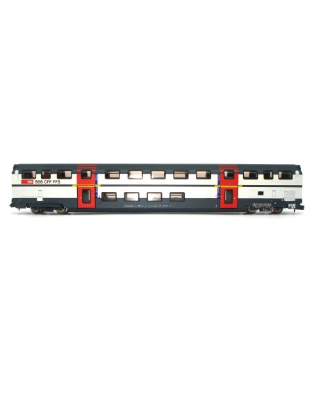 HOBBYTRAIN SBB, COCHE DE PASAJEROS DE 2 PISOS IC2000 DE 1ª CLASE (TIPO A)