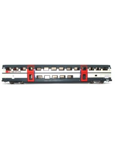HOBBYTRAIN SBB, COCHE DE PASAJEROS DE 2 PISOS IC2000 DE 2ª CLASE (TIPO B)