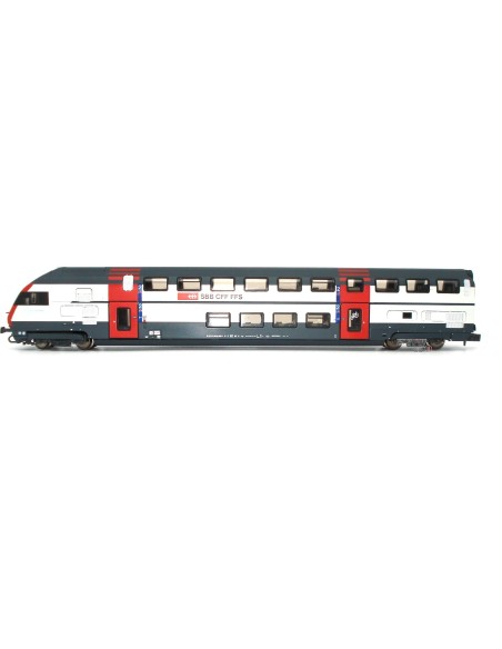 SBB, IC2000 2nd-CLASS DOUBLE-DECK DRIVING TRAILER (Type Bt)