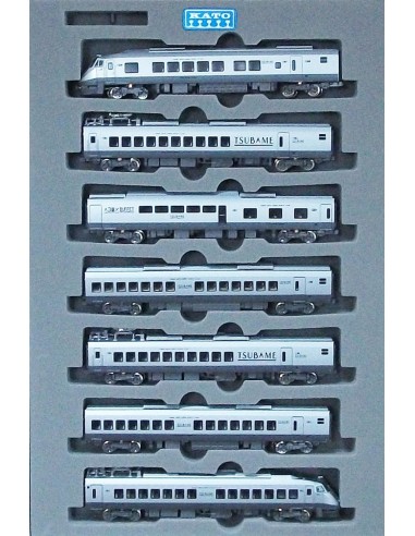 KATO JR KYUSHU, SET DE 7 VAGONES QUE REPRODUCE EL TREN EXPRESO SERIE 787 "TSUBAME"