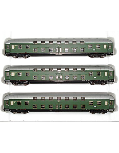 HOBBYTRAIN DB, 3-teiliges Doppelstockwagen-Set Typ DB4ymg
